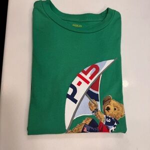 Polo Ralph Lauren  Boys Polo Bear Windsurfing Shirt size M 10-12